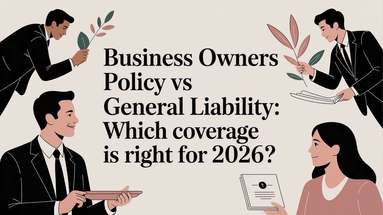 Business Owners Policy vs General Liability Insurance