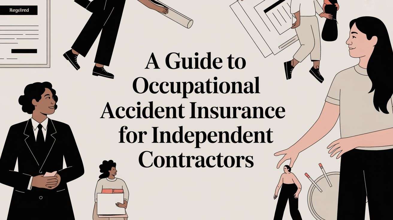 Occupational Accident Insurance for Independent Contractors