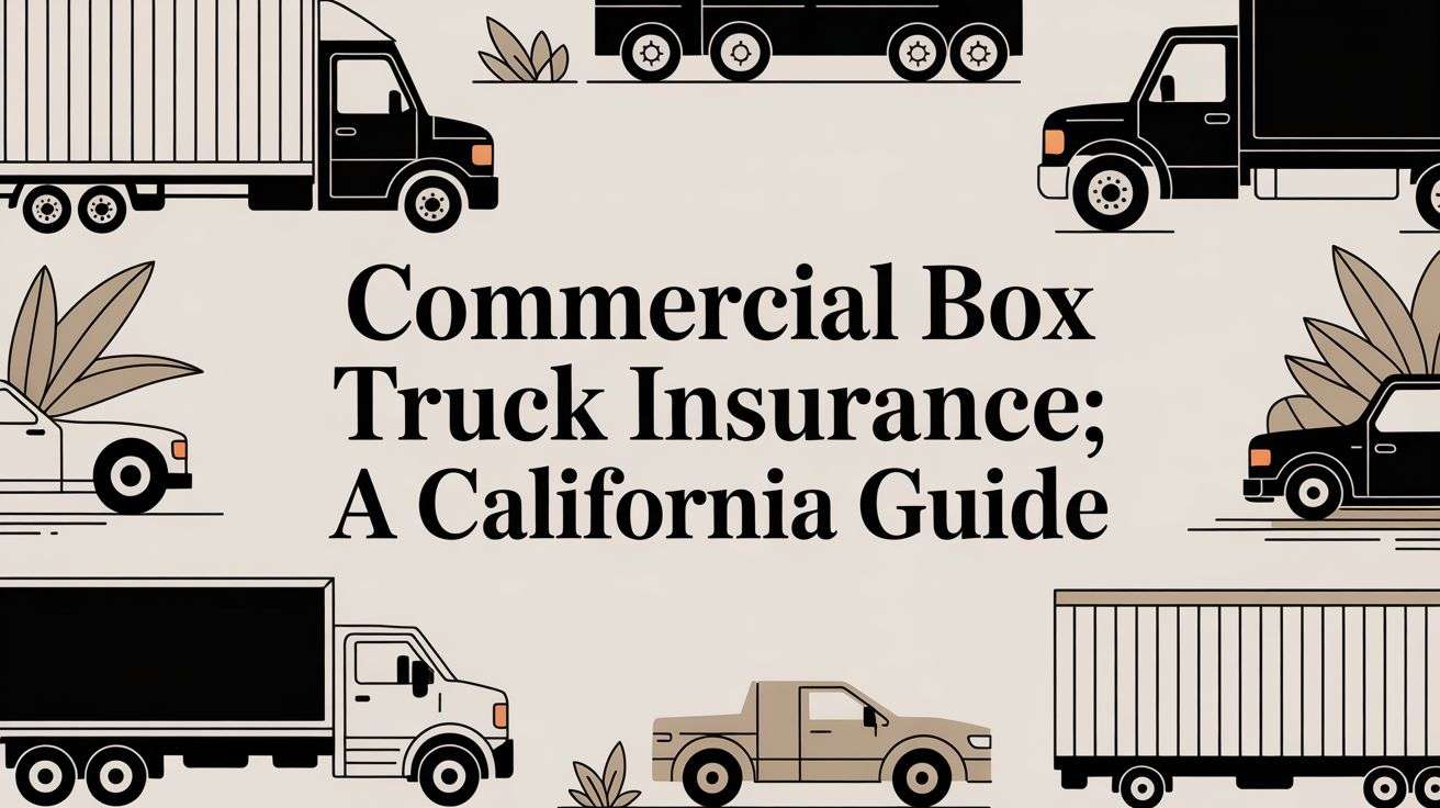 Commercial Box Truck Insurance: A California Guide