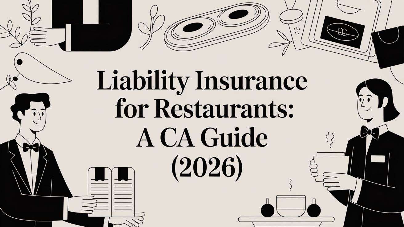 Liability Insurance for Restaurants: A CA Guide (2026)