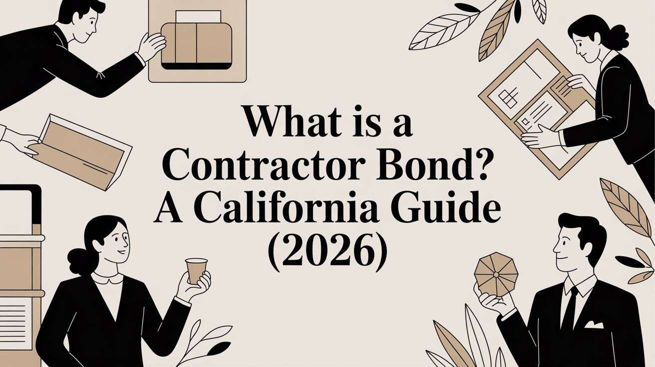 What Is a Contractor Bond? A California Guide (2026)