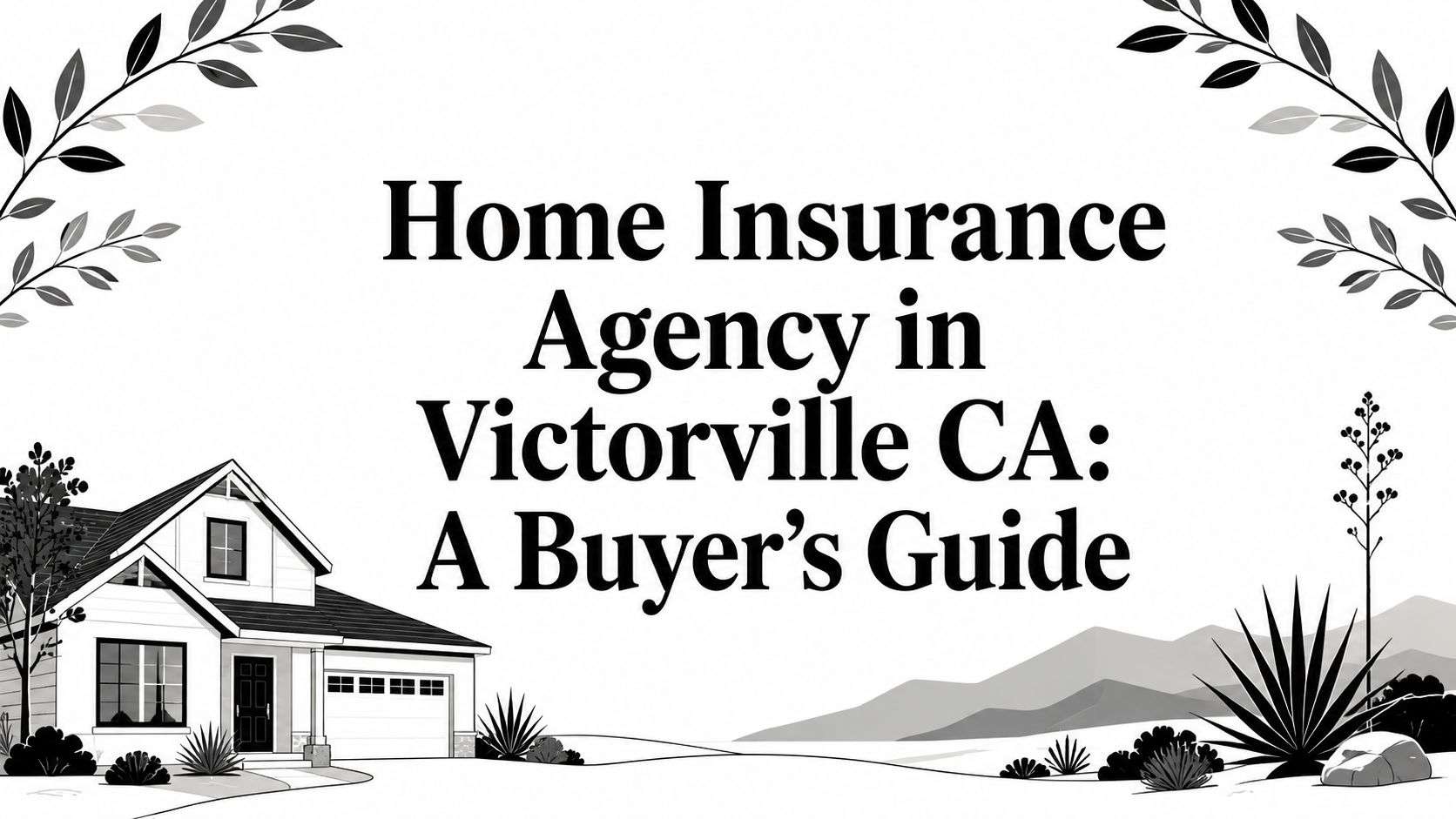 Home Insurance Agency in Victorville CA: A Buyer’s Guide