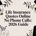Life Insurance Quotes Online No Phone Calls: 2026 Guide