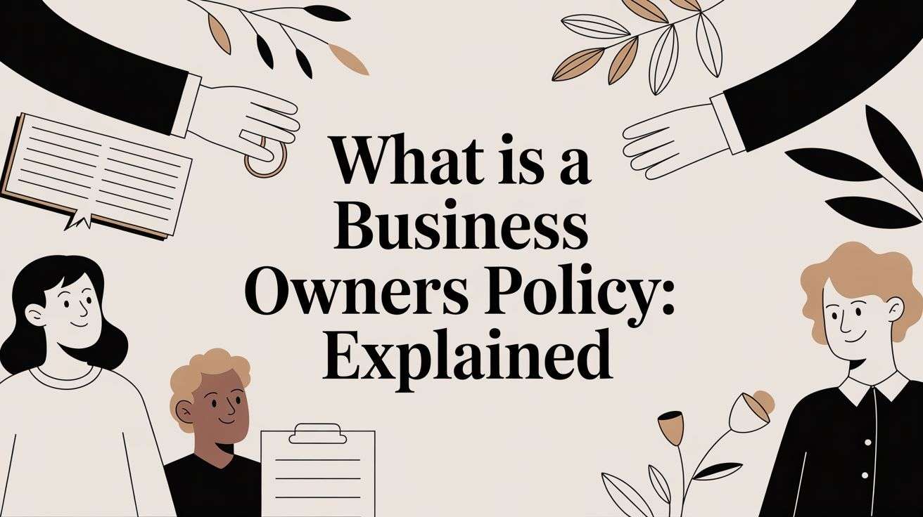 What Is a Business Owners Policy: Explained