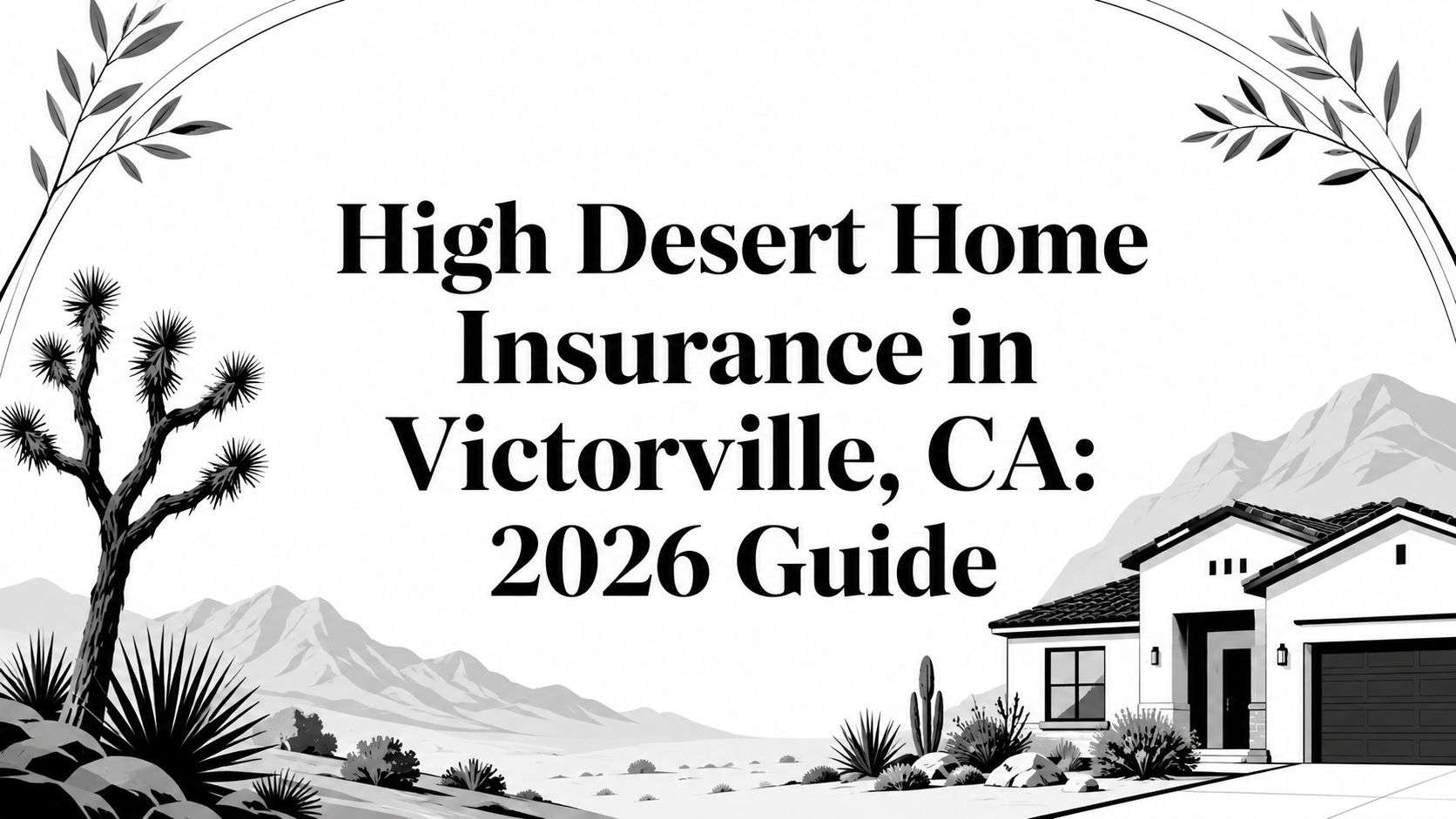 High Desert Home Insurance in Victorville, CA: 2026 Guide
