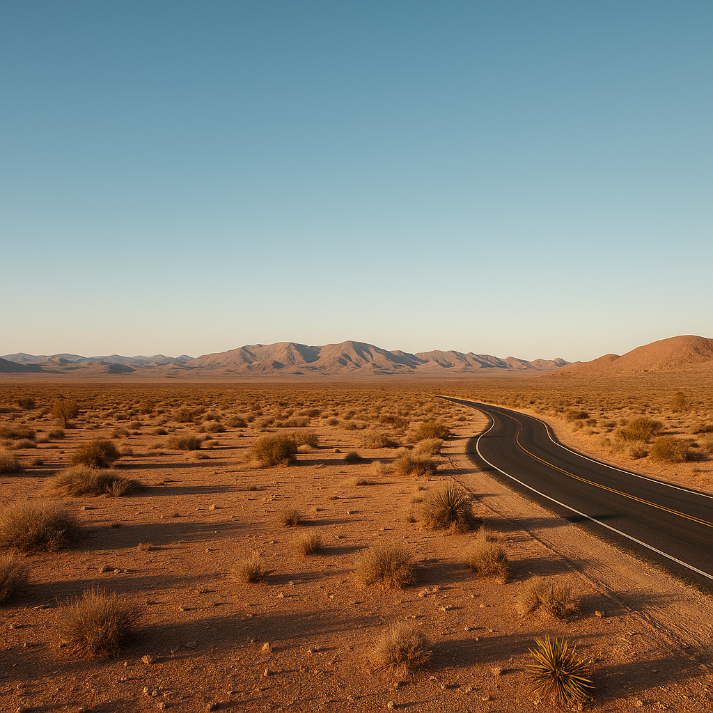 blog 2 Blog Blog Home Blog Empty desert land parcel in California under a clear sky